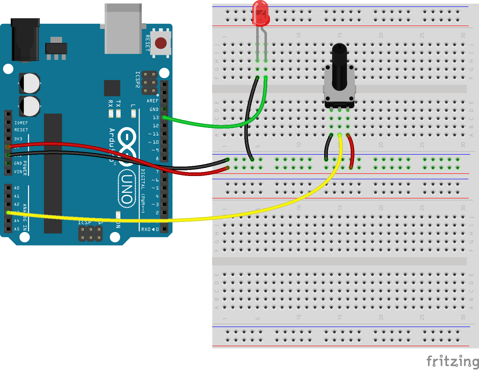 Potentiometer Example